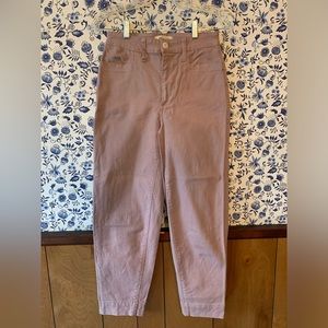 Madewell slim emmett tapered pants. Size 24